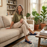 Cláudia - Flat Sandals with Anatomical Sole