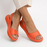 Cláudia - Flat Sandals with Anatomical Sole