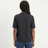 Celia - Blusa Fluida con Escote en V