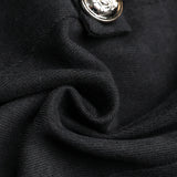 Negro | Blazer casual para mujer, chaqueta de traje negra
