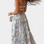Jimena Vestido Floral con Espalda Abierta look femenino elegante