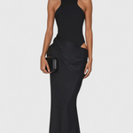 Mafalda Vestido Maxi con Estilo Tank Top y Silueta Esbelta moda femenina moderna