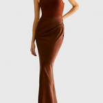 Mafalda Vestido Maxi con Estilo Tank Top y Silueta Esbelta elegante para mujer