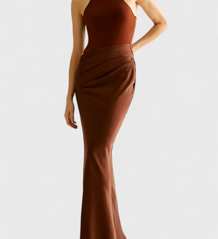 Mafalda Vestido Maxi con Estilo Tank Top y Silueta Esbelta elegante para mujer