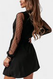 Jana Vestido Mini Elegante con Escote Sofisticado y Silueta Favorecedora