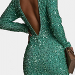 Adèle Vestido Largo de Fiesta con Espalda Descubierta look elegante