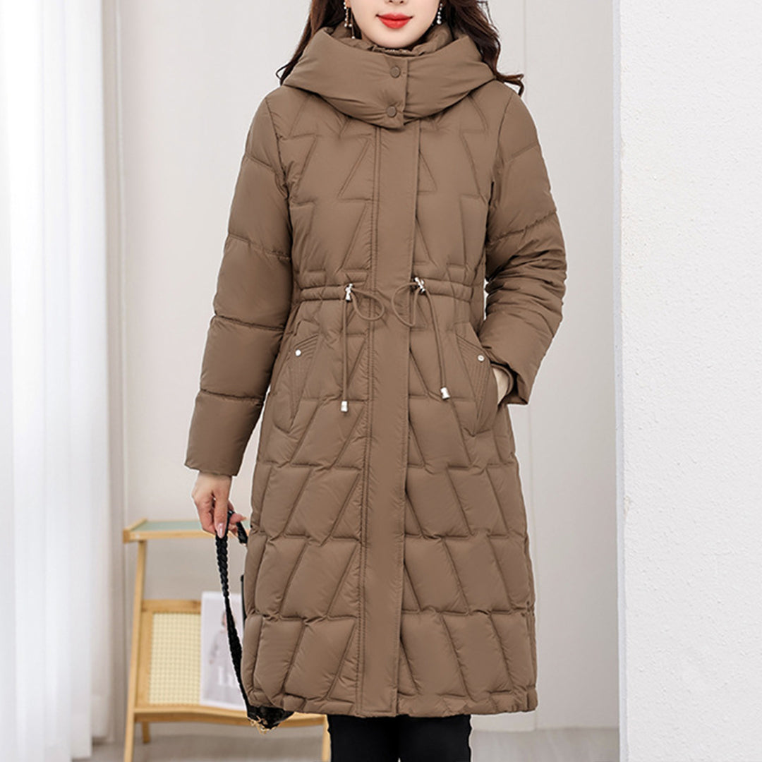 Chaqueta acolchada larga Isabella