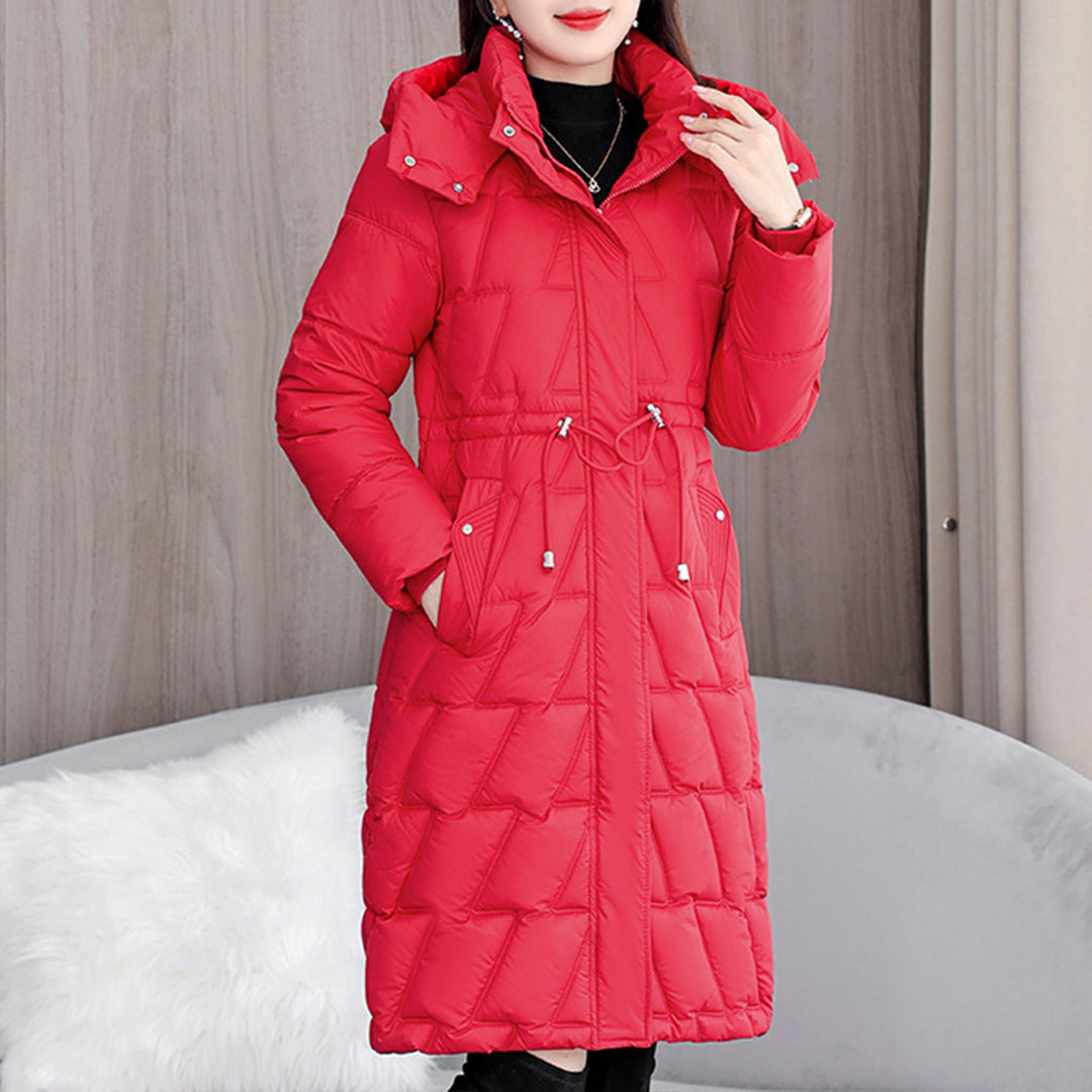Chaqueta acolchada larga Isabella