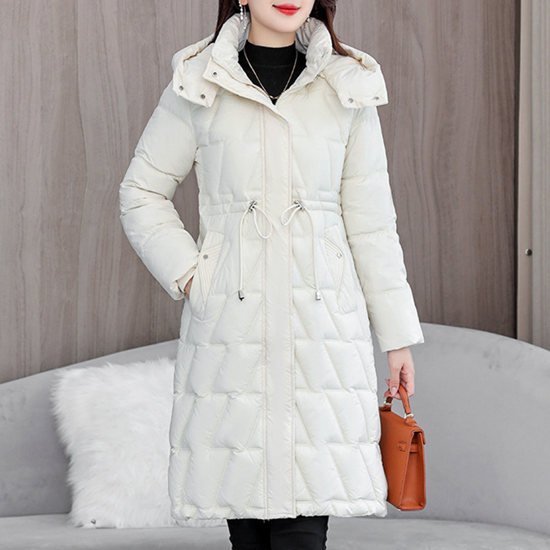 Chaqueta acolchada larga Isabella
