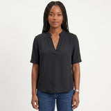 Celia - Blusa Fluida con Escote en V