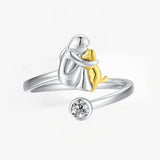 Elisa - Ring with dog icon