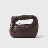 Sage Mini Woven Satchel Bag