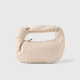 Sage Mini Woven Satchel Bag