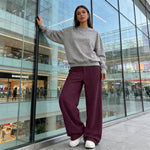 Alexa Pantalones casuales look femenino moderno