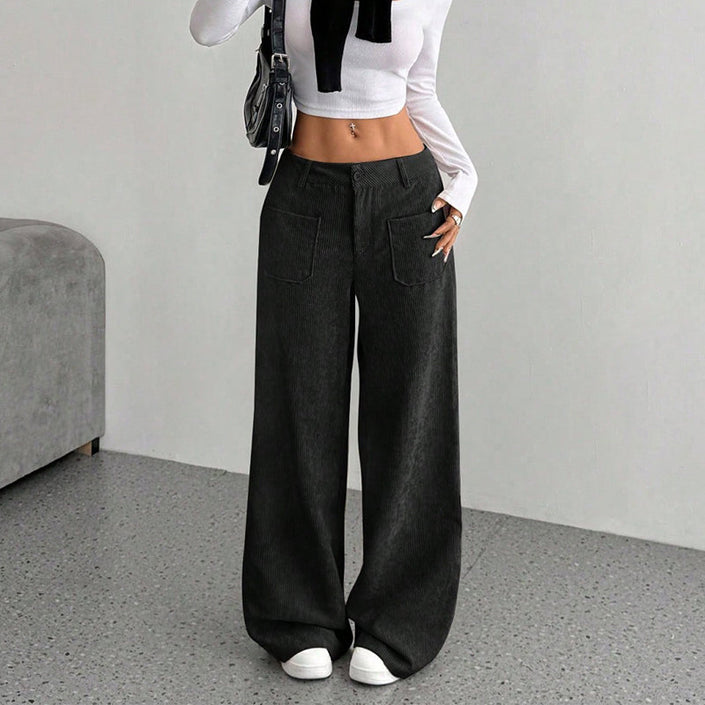 Alexa Pantalones casuales vista lateral
