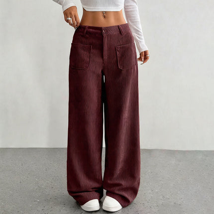 Alexa Pantalones casuales detalle de la cintura