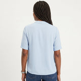 Celia - Blusa Fluida con Escote en V