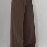 Gema Pantalón Sastre de Cintura Alta detalle de los bajos