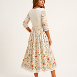 ARABELLA - VESTIDO MIDI FLORAL