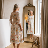 ARABELLA - VESTIDO MIDI FLORAL
