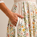 ARABELLA - VESTIDO MIDI FLORAL